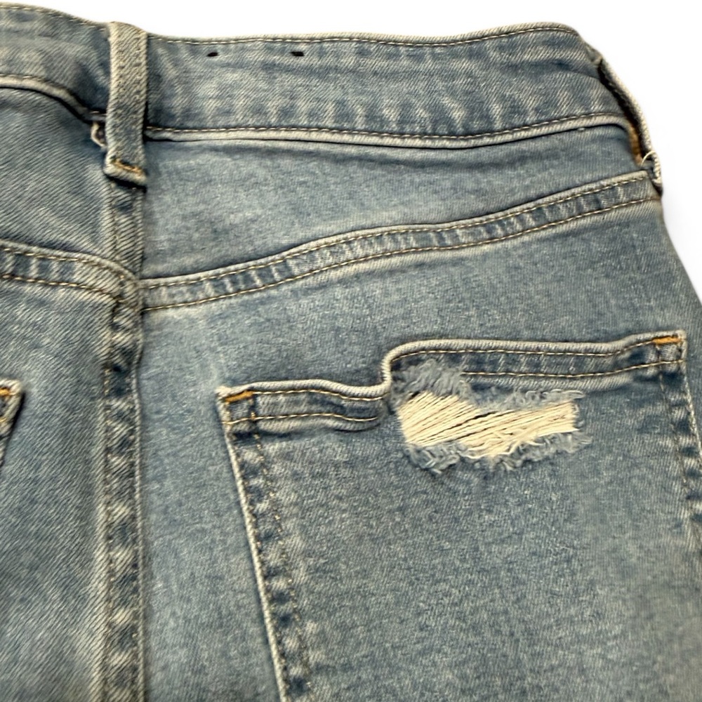 GAP Vintage Slim Sky High Side Slit Cropped Ankle Jean Women’s Dize 27 / 4 - Picture 7 of 10